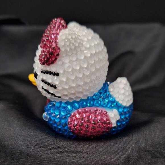 Hello Kitty Rubber Duck, Bedazzled Hello Kitty, Hello Kitty Bling - Picture 5 of 6